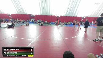 215 lbs Round 3 (6 Team) - Asher Sheldon, Batavia vs Brody Gilbertson, Cumberland