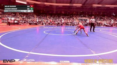 64 lbs Quarterfinal - Milan Bassiri, Capital City vs Jaxson Wright, Bartlesville Wrestling Club