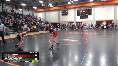 GN-2 lbs Round 4 - Ashtyn Swancutt, Big Game Wrestling Club vs Tyler Peyton, Hammerin Hawks