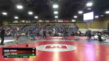 105 lbs Cons. Round 4 - Alyssa Cortez, Legacy vs Marie Jordan, Bennett
