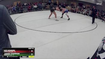 193 lbs Round 5 (8 Team) - Jaeden Thompson, Nebraska Blue vs Ace Monihen, Kansas Rattlers