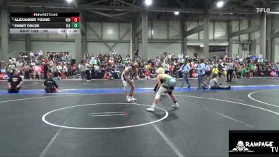 160 lbs Semifinal - Emmit Ohlde, Clearwater vs Alexander Young, Renegades