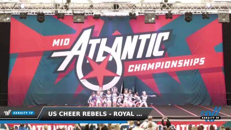 US Cheer Rebels - Royal Rebels [2022 L1 Youth - D2 - Small] 2022 Mid-Atlantic Championship Wildwood Grand National DI/DII