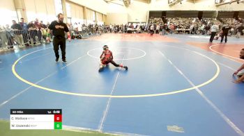 58-M lbs Consi Of 8 #1 - Cameron Wallace, Methacton vs William Uszenski, Deep Roots WC