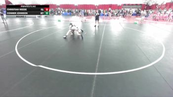 163-167 B Round 1 - Christian Reese, Pulaski vs Conner Johnson, Weyauwega-Fremont