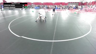 163-167 B Round 1 - Christian Reese, Pulaski vs Conner Johnson, Weyauwega-Fremont