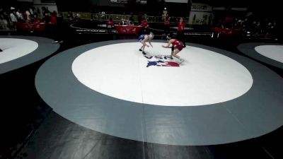 120 lbs Champ. Rd Of 32 - Gabrielle Caro, Redwood High School Wrestling vs Skyler Ellingworth, Chaparral High School Wrestling