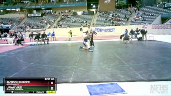 190 lbs Quarterfinal - Uriah Virzi, Paducah Tilghman vs Jackson Burger, Boyle County