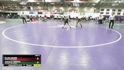 157 lbs 1st Place Match - E`lan Heard, Grand View (Iowa) vs Donald Griffin, Central Methodist