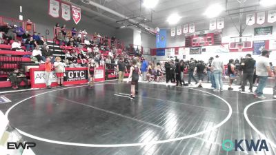 75-80 lbs Rr Rnd 2 - Aliyah Golden, Wyandotte Youth Wrestling vs Khloe Weisinger, Wyandotte Youth Wrestling