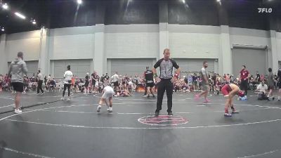 72 lbs Round 7 (8 Team) - Braydon Lopez, Takedown Elite vs Jace Korb, Rising Kingz