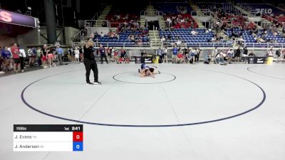 115 lbs Cons 64 #2 - Jaden Evans, TN vs Jenna Anderson, VA