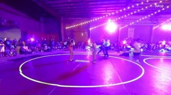 64 lbs Round Of 16 - River Stephens, Abilene Kids Club Wrestling vs Boston Bowder, St. Paul Youth Wrestling