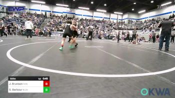 55 lbs Consi Of 4 - Joshua Brunson, Noble Takedown Club vs Sterling Barbour, Blanchard Wrestling Club