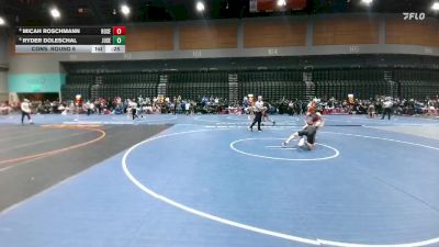 113 lbs Cons. Round 6 - Micah Roschmann, Roseville vs Ryder Doleschal, Junipero Serra