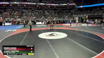 Quarterfinal - Mariah Duran, Sandhills Valley Girls vs Stormy Hampton, Millard South Girls