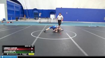 80 lbs 1st Place Match - Jeremy Carver, Delta Wrestling Club vs Gavin Boller, Michigan Matcats