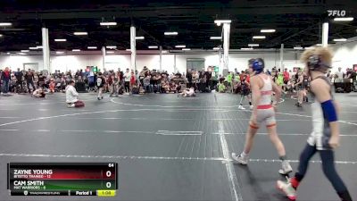 64 lbs Semis (4 Team) - Cam Smith, Mat Warriors vs Zayne Young, Bitetto Trained