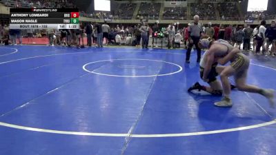 152 lbs Round Of 16 - Anthony Lombardi, Bristol vs Mason Nagle, Tyrone