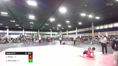 74 lbs Consi Of 8 #1 - Leo Rieser, Grindhouse WC vs Jonathan Benavides, Bayside Academy WC