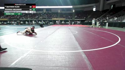174 lbs Consi Of 16 #1 - Matthew Klein, RPI vs Rodrigo Melendez, Albany