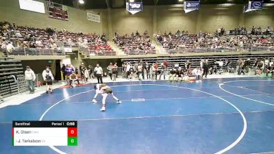 81 lbs Semifinal - Jesse Tarkalson, Gold Rush vs Killian Olsen, COWAN WRESTLING ACADEMY