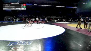 100 lbs Cons. Round 2 - Victoria Rivera, Tokay vs Paris Ly, Rio Linda