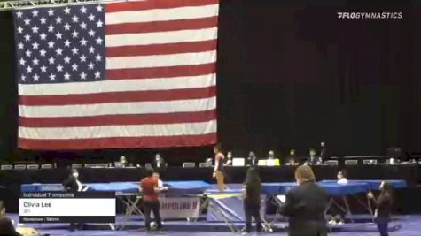 Olivia Lee - Individual Trampoline, 3TI - 2021 USA Gymnastics Championships