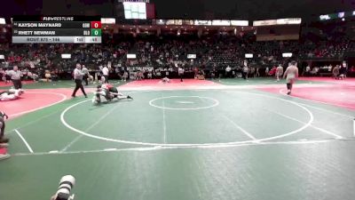 146 lbs Cons. Round 2 - Rhett Newman, BLO2 vs Kayson Maynard, GOW1