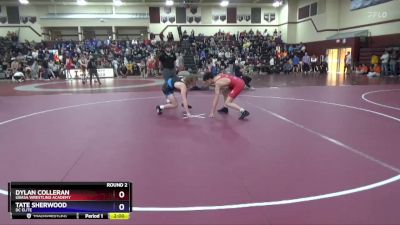 16UB-8 lbs Round 2 - Dylan Colleran, Ubasa Wrestling Academy vs Tate Sherwood, DC Elite