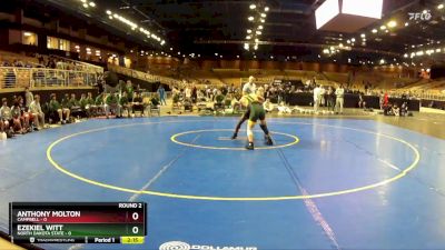 125 lbs Round 2 (4 Team) - Anthony Molton, Campbell vs Ezekiel Witt, North Dakota State