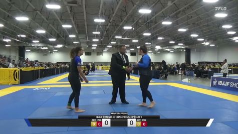 Araceli Adriana Taranto vs Valerie Lemon 2026 Pan IBJJF Jiu-Jitsu No-Gi Championship
