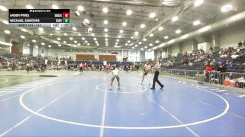 141 lbs Quarterfinal - Jaden Friel, Brockport vs Michael Santore, Oswego State