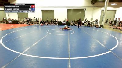 100 lbs Sebastian Stilts, Indiana vs Charles Cooper, Maryland