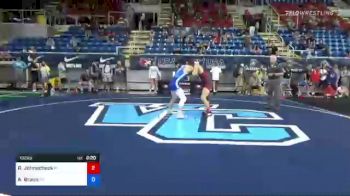 132 lbs Round Of 128 - Ryker Johnecheck, Michigan vs Aden Braun, North Dakota