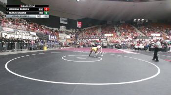 120 lbs Cons. Round 2 - Madison Burkes, McPherson HS vs Alexis Chavez, Pratt HS