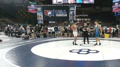 175 lbs 5th Place Match - Peter Mikedis, New York vs Arel Francke, California