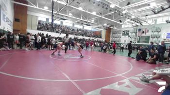 126 lbs Champ. Round 1 - Jarrod Mendoza, Highland vs Michael Romero, St. John Bosco