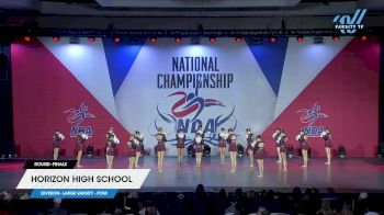 Horizon High School [2025 Large Varsity - Pom Finals] 2025 NDA High School National Championship