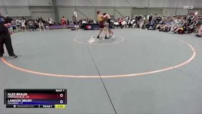 144 lbs Round 2 (8 Team) - Alex Braun, Minnesota Blue vs Landon Drury, Colorado