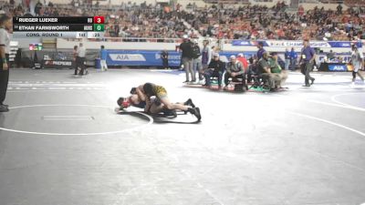 128-D4 Cons. Round 1 - Rueger Lueker, Round Valley High School vs Ethan Farnsworth, Antelope Union High School