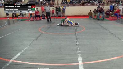 80_B lbs Consi Rd 1 32 #2 - Benjamin Huska, Greater Latrobe vs Larson Jeske, North Star