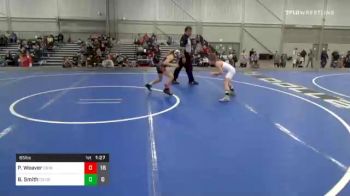 65 lbs Prelims - Piper Weaver, Cowgirls Black vs Blakelee Smith, Cowgirls Orange