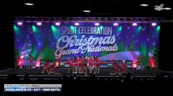 Woodlands Elite - Katy - Miss Militia [2025 L4.2 Senior - Small] 2025 Spirit Celebration Christmas Grand Nationals