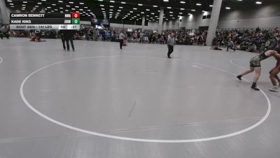 144 lbs Cons. Sub-rd Of 16 - Camron Bennett, Moen Wrestling Academy vs Kade King, Jackson High School Wrestling