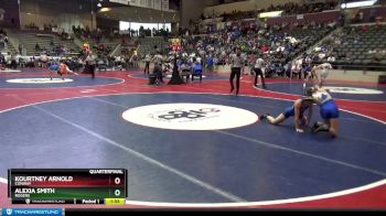 6A 100 lbs Quarterfinal - Kourtney Arnold, Conway vs Alexia Smith, Rogers