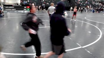 126 lbs 1st Place Match - Tate Abbott, Big Red Wrestling vs Cooper Torpy, Golden Eagle Wrestling Club