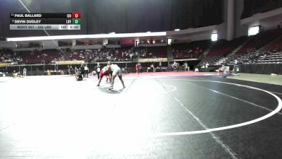 285 lbs Quarterfinal - Paul Ballard, Iowa State vs Devin Dudley, Life