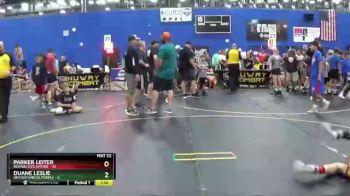 125 lbs Semis & 1st Wrestleback (8 Team) - Duane Leslie, Untouchables Purple vs Parker Leiter, Revival Evil Empire