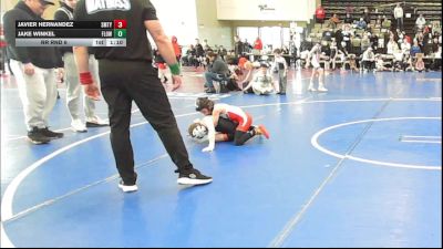 53 lbs Rr Rnd 6 - Javier Hernandez, Smitty's Barn Red - ESC vs Jake Winkel, F.L.O.W. - ESC